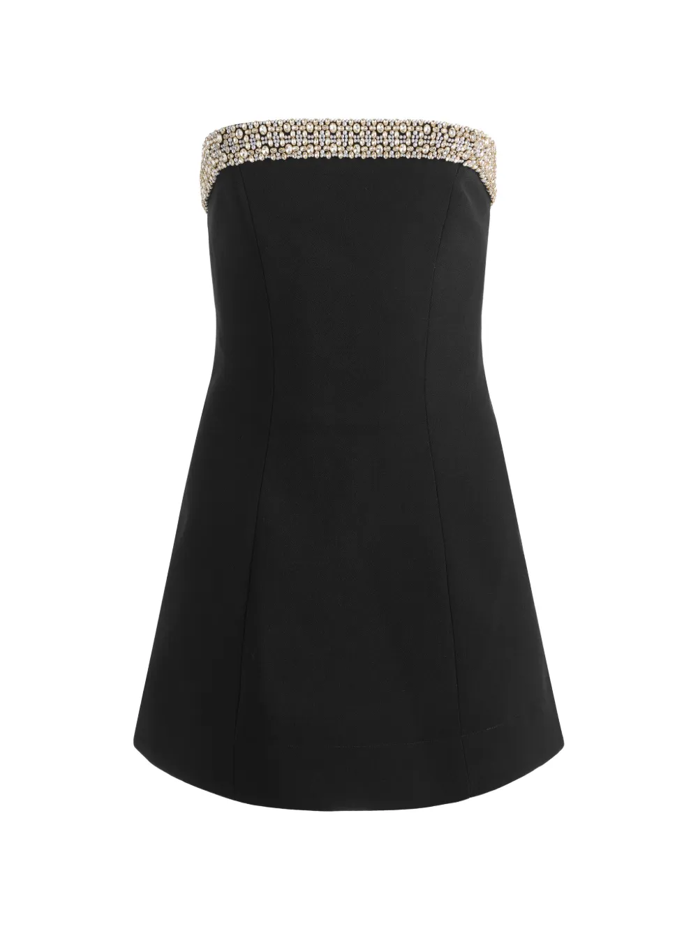 alice + olivia Katya embellished-trim romper - Schwarz