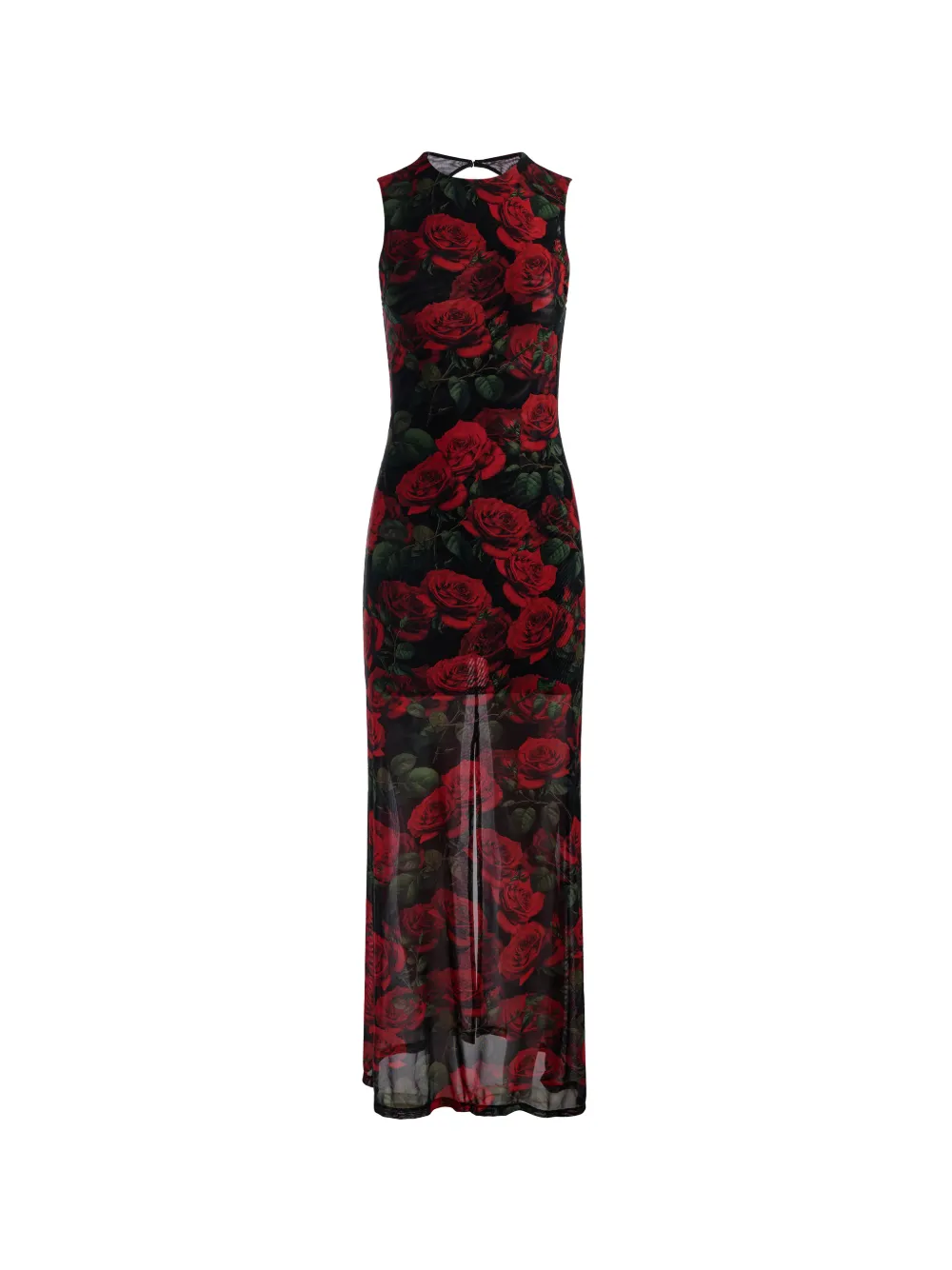 alice + olivia Delora floral-print maxi dress - Schwarz