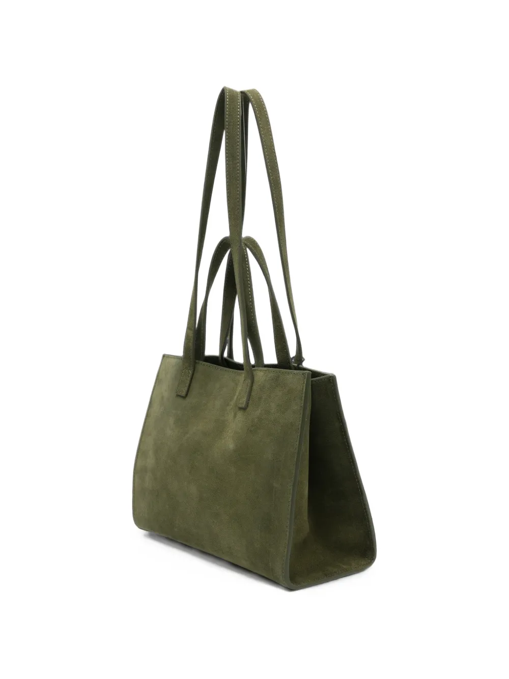 MC2 Saint Barth Jour suède midi-shopper Groen