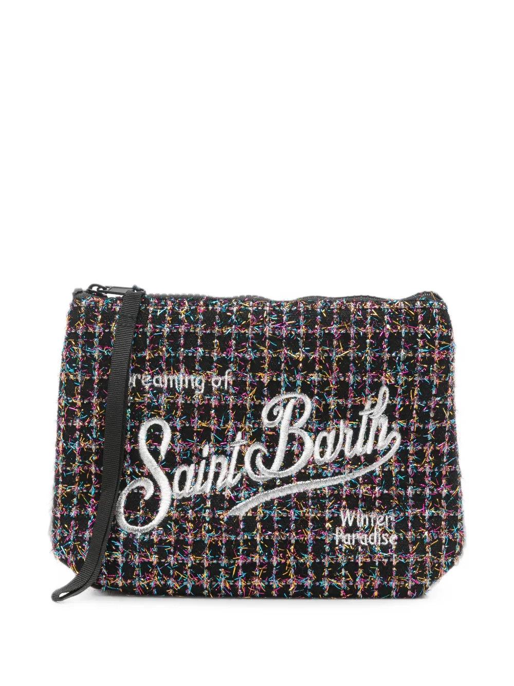 MC2 Saint Barth tweed clutch bag