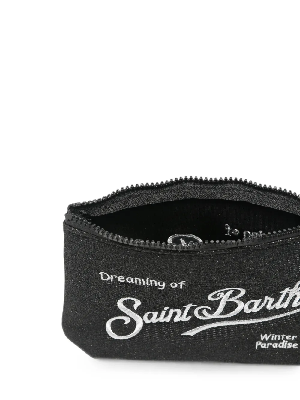 MC2 Saint Barth Aline lurex clutch Zwart