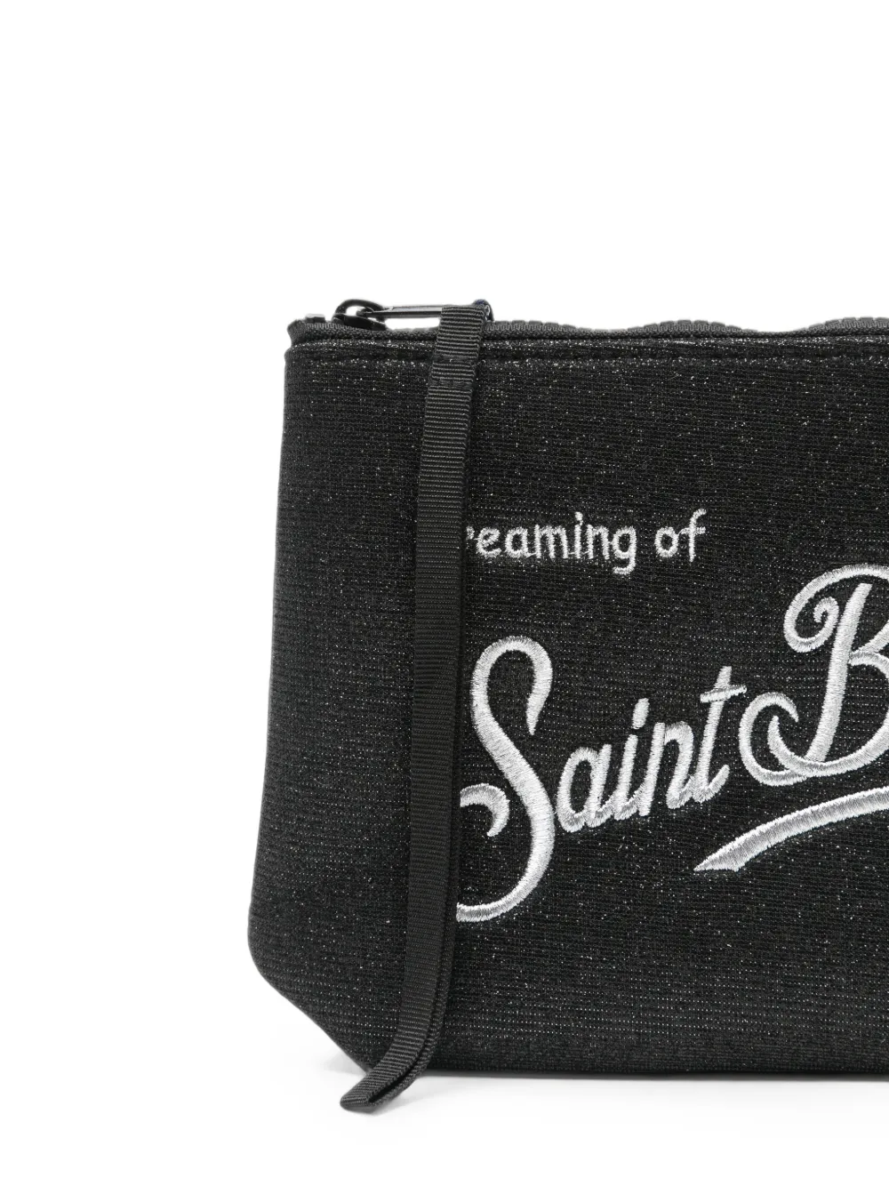 MC2 Saint Barth Aline lurex clutch Zwart