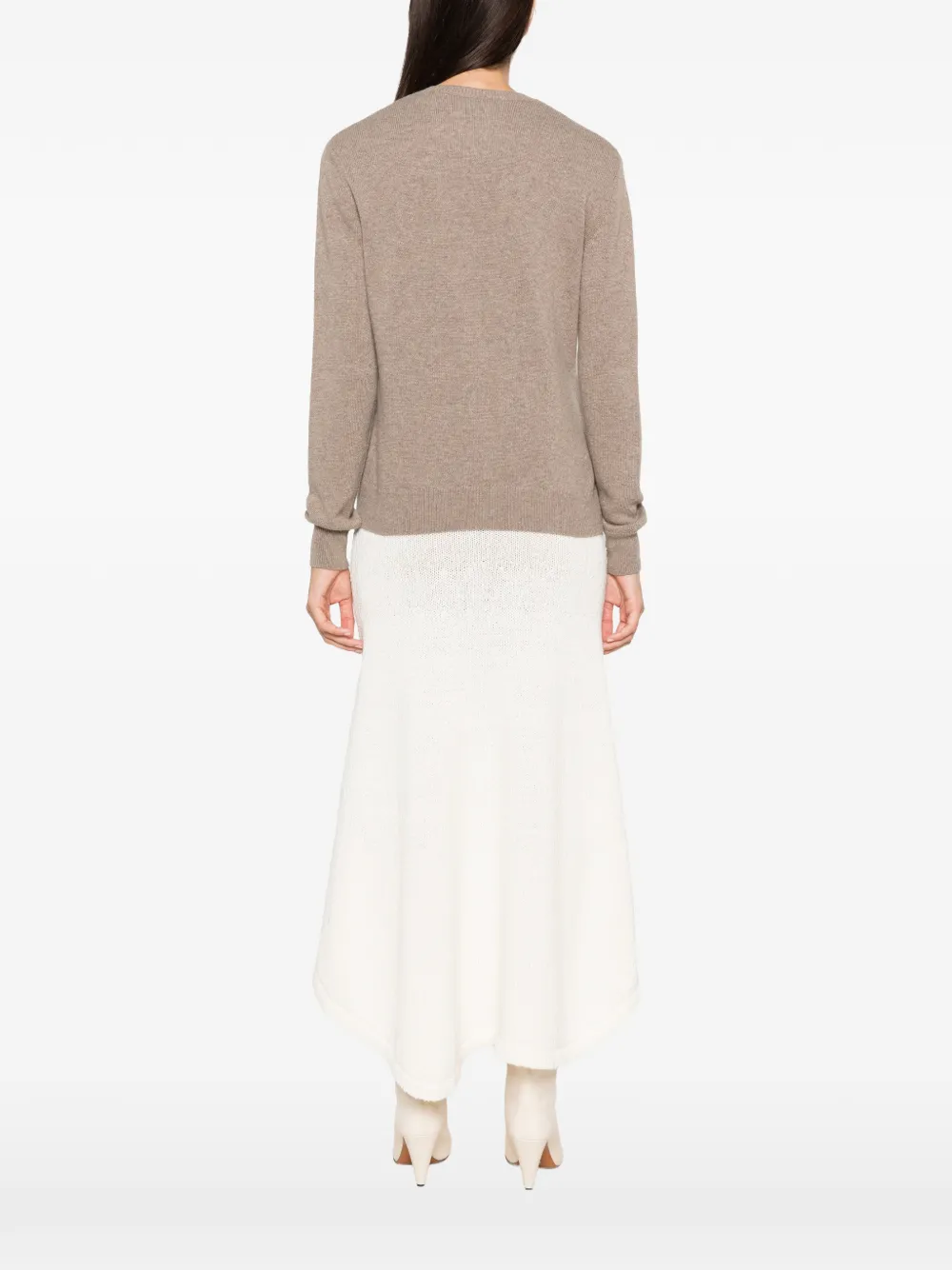 MC2 Saint Barth Intarsia trui Beige