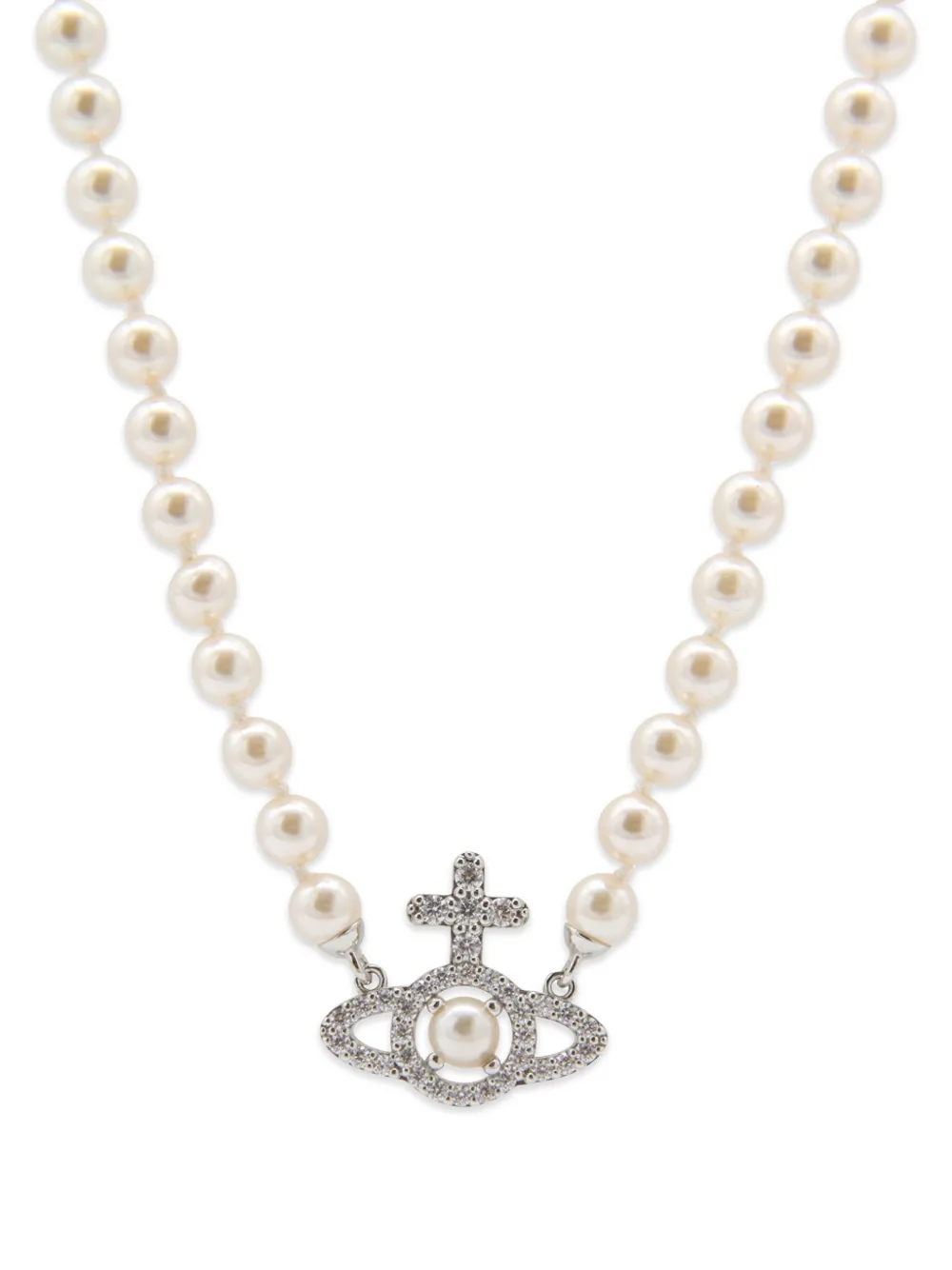 Vivienne Westwood Orb faux-pearl necklace · OS