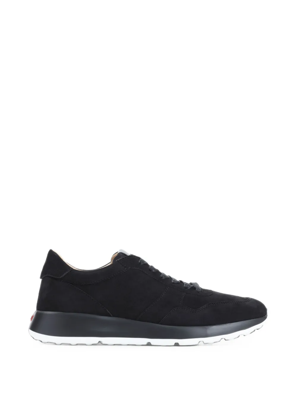 Tod's red dot sneakers in pashmy suede - Nero