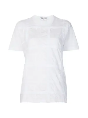 Noir Kei Ninomiya ラッフル Tシャツ | ホワイト | FARFETCH JP