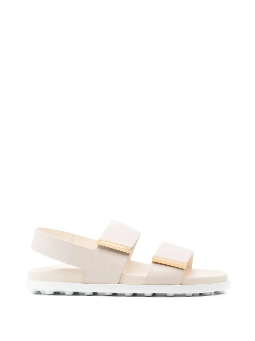 Tod's leather flat sandals