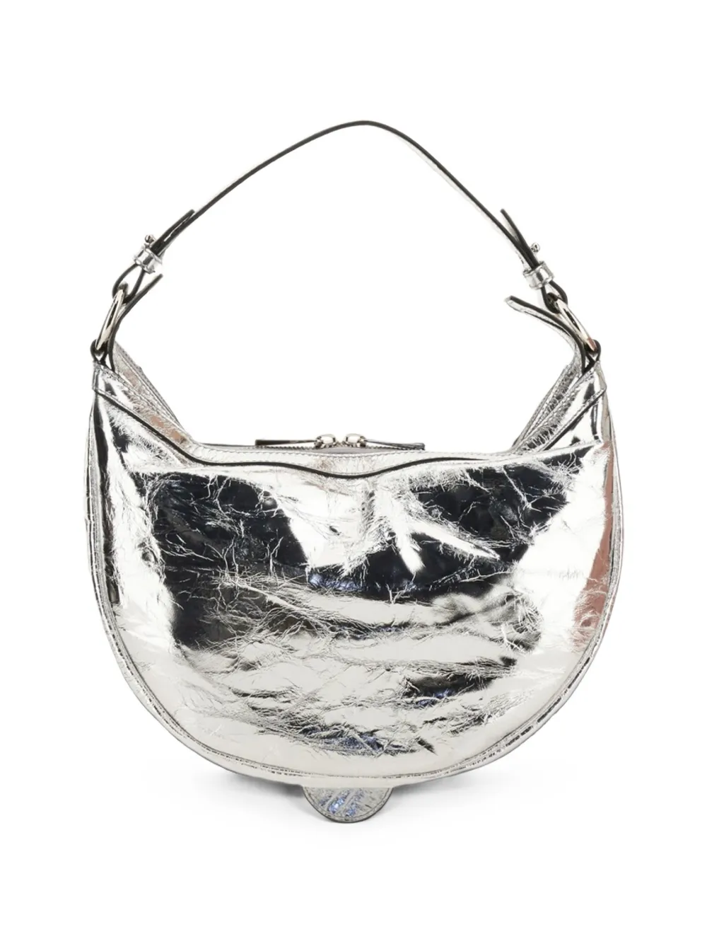 Versace Repeat kleine schoudertas Zilver