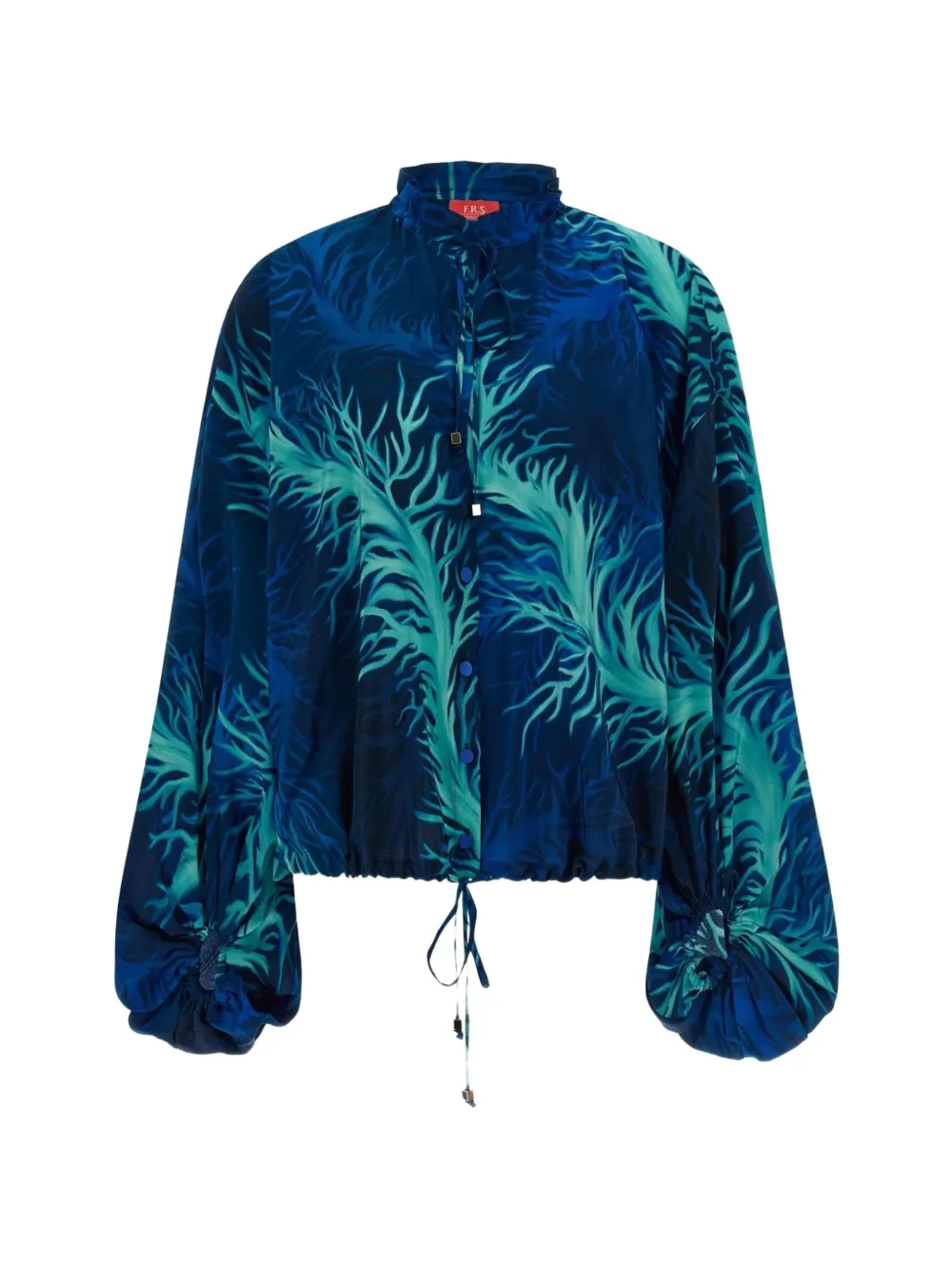 F.R.S For Restless Sleepers Archilo printed silk blouse