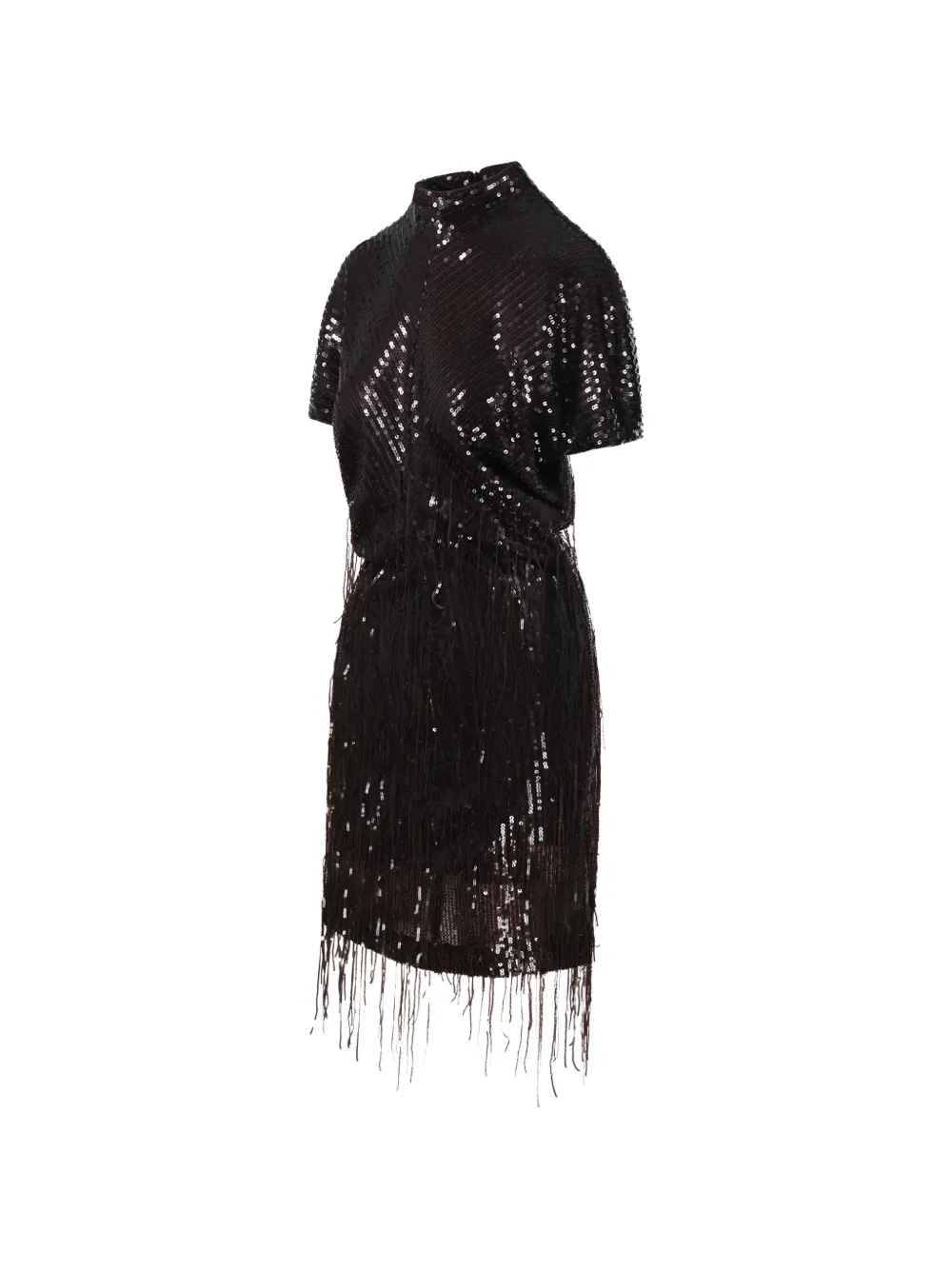 Federica Tosi sequin-embellished fringed mini dress Bruin
