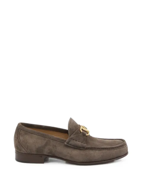Valentino Garavani VLogo Signature suede loafers