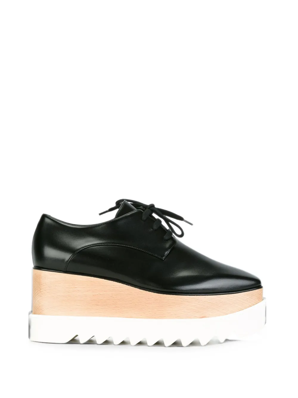 Stella McCartney Elyse platform Derby shoes - Nero
