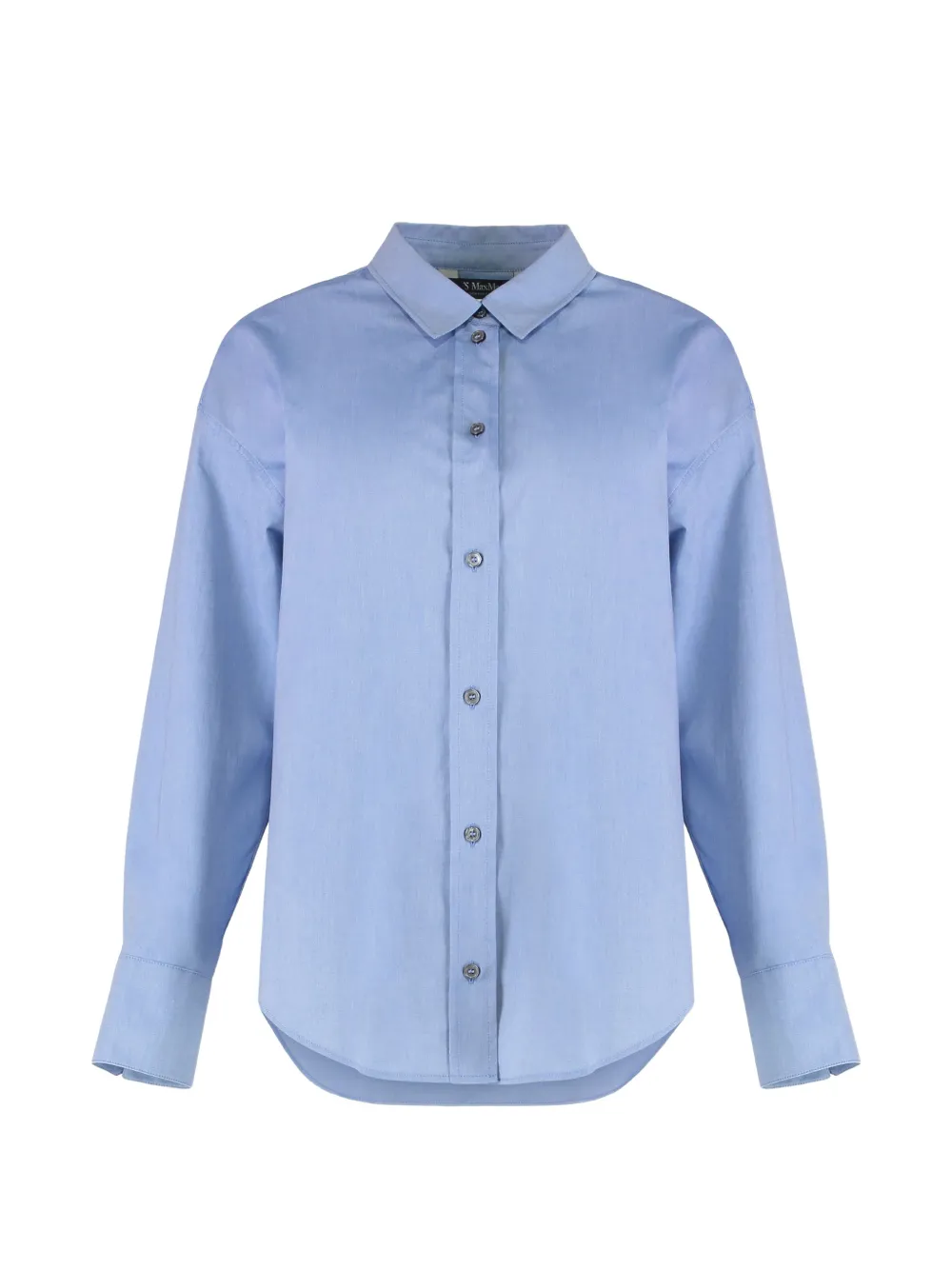 'S Max Mara box-pleat oxford shirt