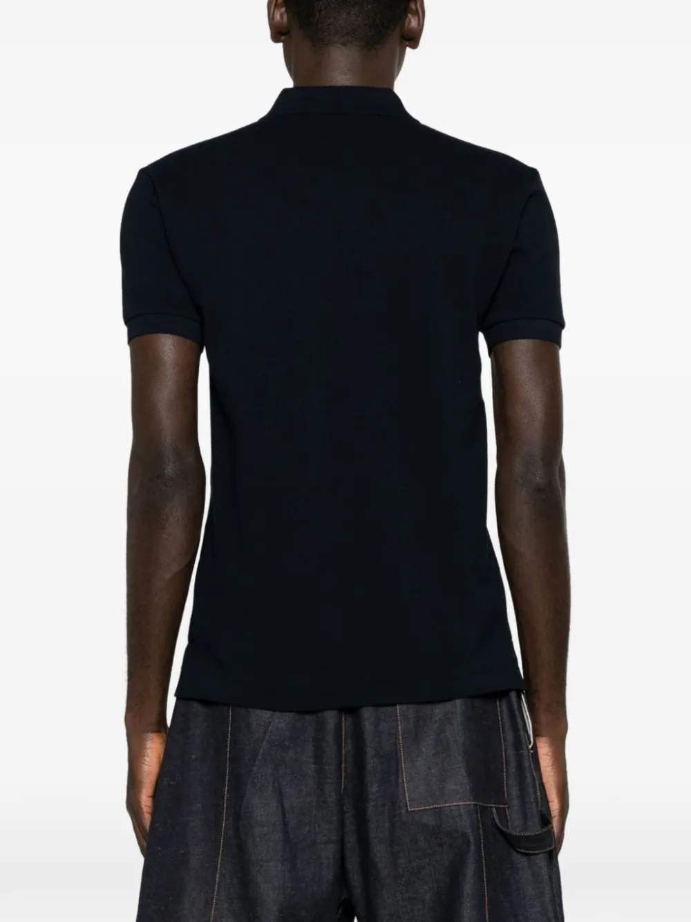 Comme Des Garçons Play heart-patch polo shirt Blauw