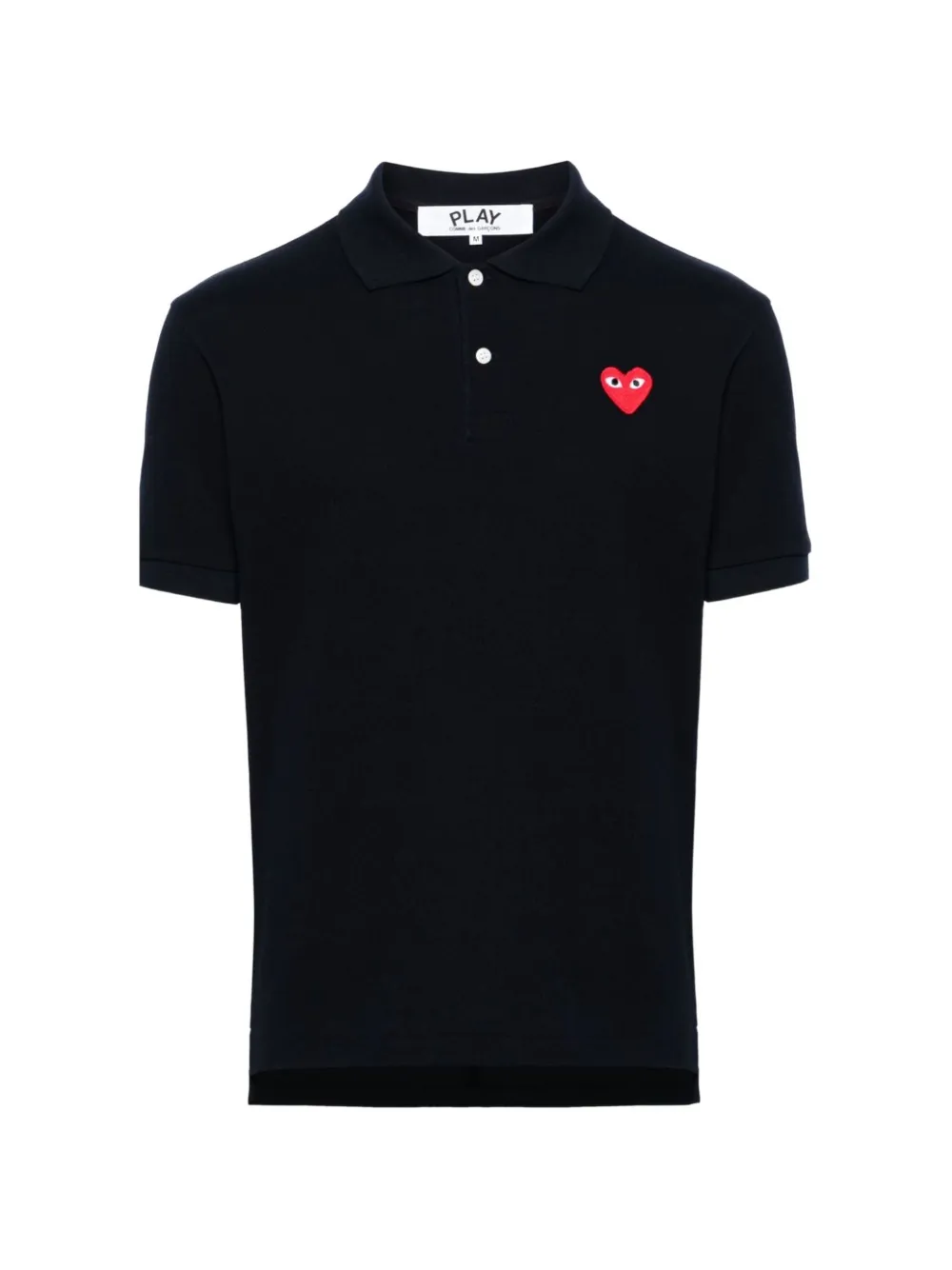 Comme Des Garçons Play heart-patch polo shirt