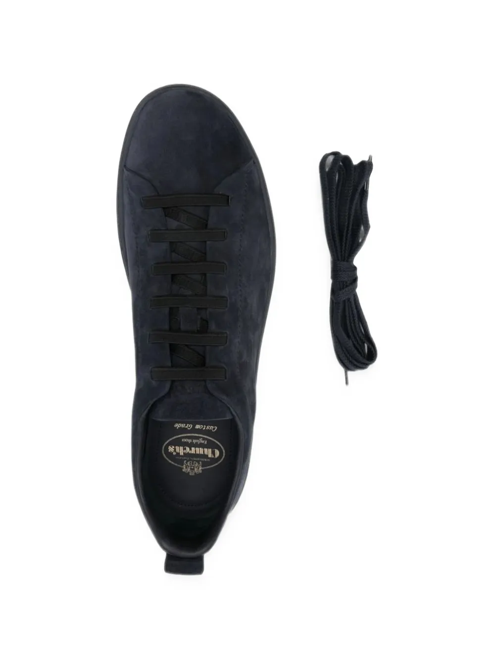 Church's suede lace-up sneakers Blauw