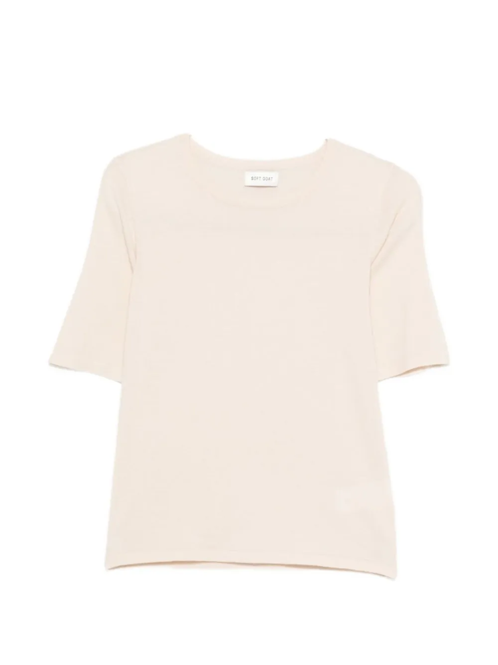 Soft Goat round-neck short-sleeve T-shirt
