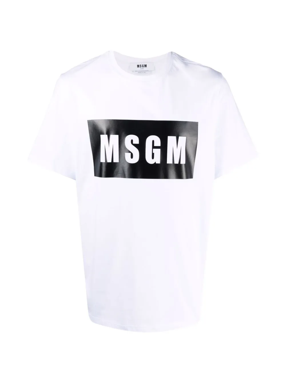 MSGM logo-print cotton T-shirt · M