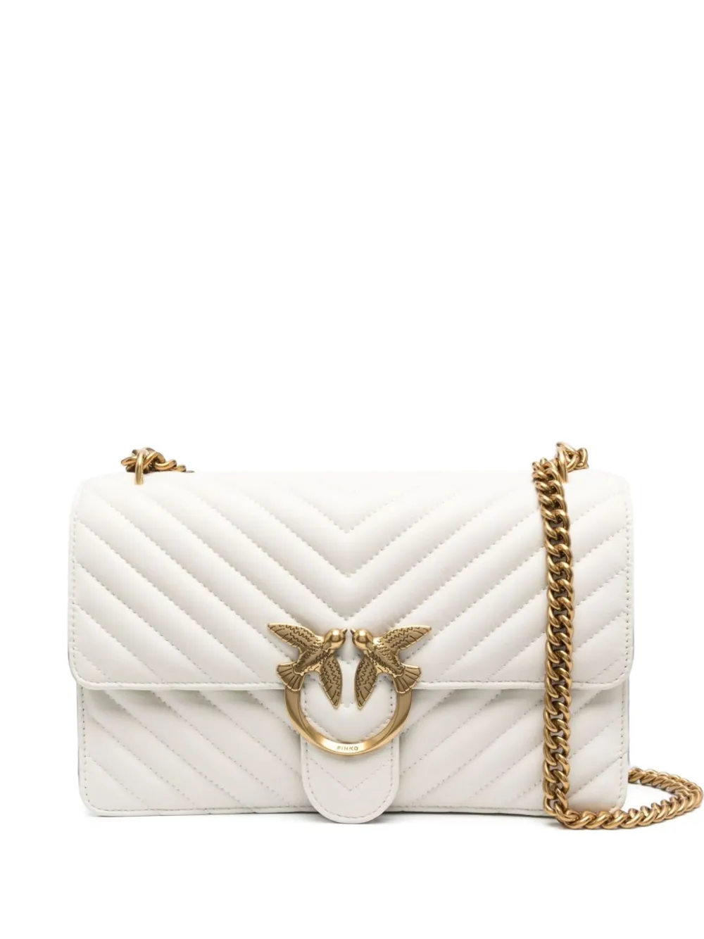 PINKO medium shoulder bag Love Bag One chevron