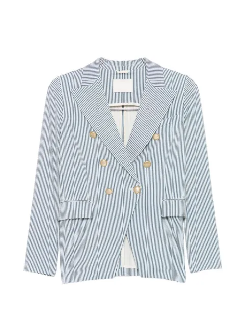 Circolo 1901 striped double-breasted jacket