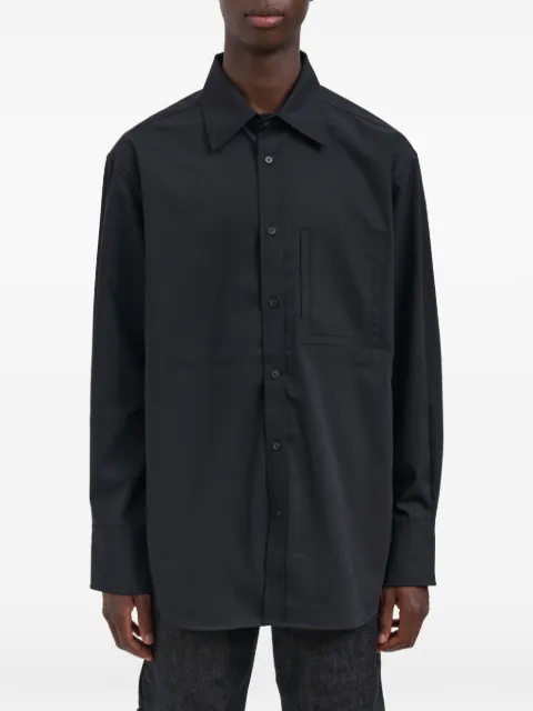 ENTIRE STUDIOS patch-pocket long-sleeve shirt