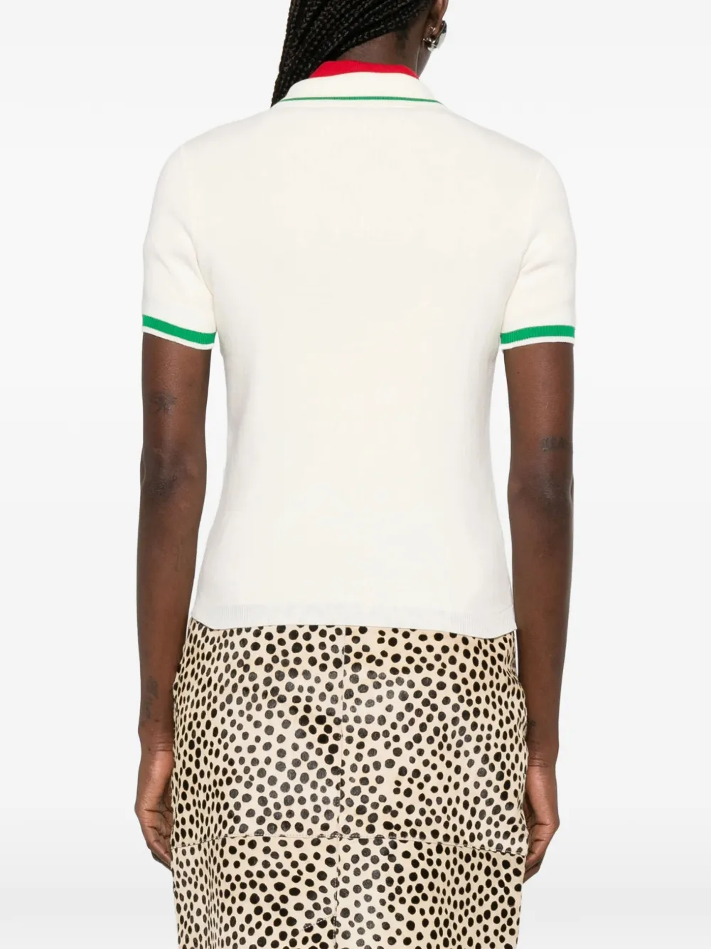 Valentino Garavani VLogo poloshirt Wit