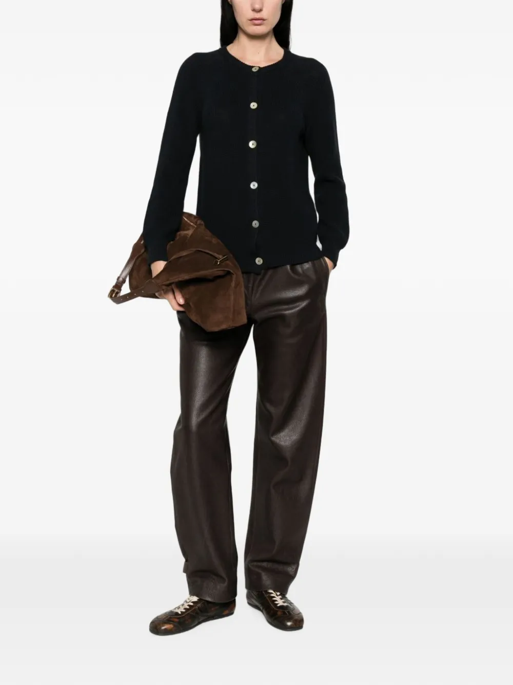 be you ribbed-knit raglan-sleeve cardigan