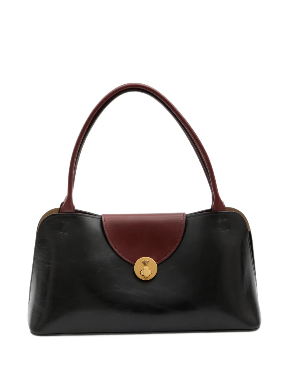 Versace Vivian leather East/West Shoulder Bag
