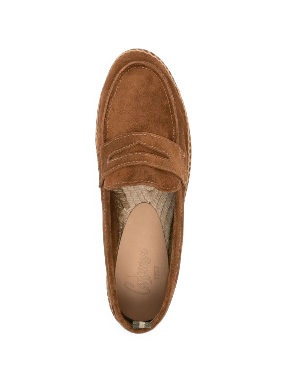 Castañer Nacho calf suede espadrilles Bruin