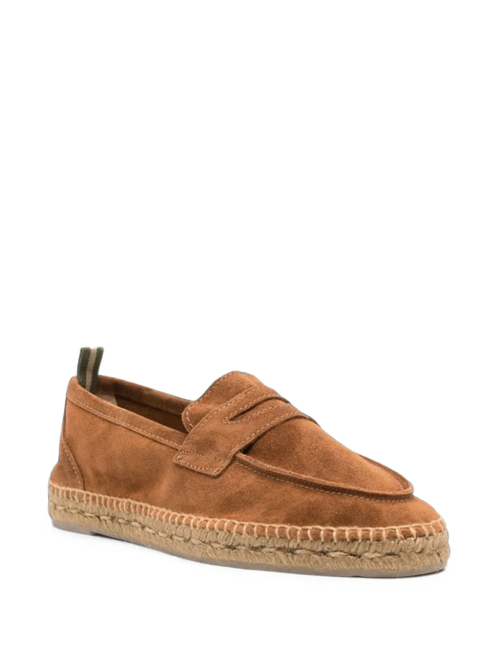 Castañer Nacho calf suede espadrilles Bruin