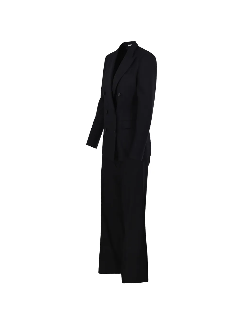 Tagliatore double-breasted peak-lapel suit Zwart
