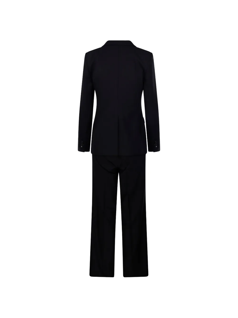 Tagliatore double-breasted peak-lapel suit Zwart