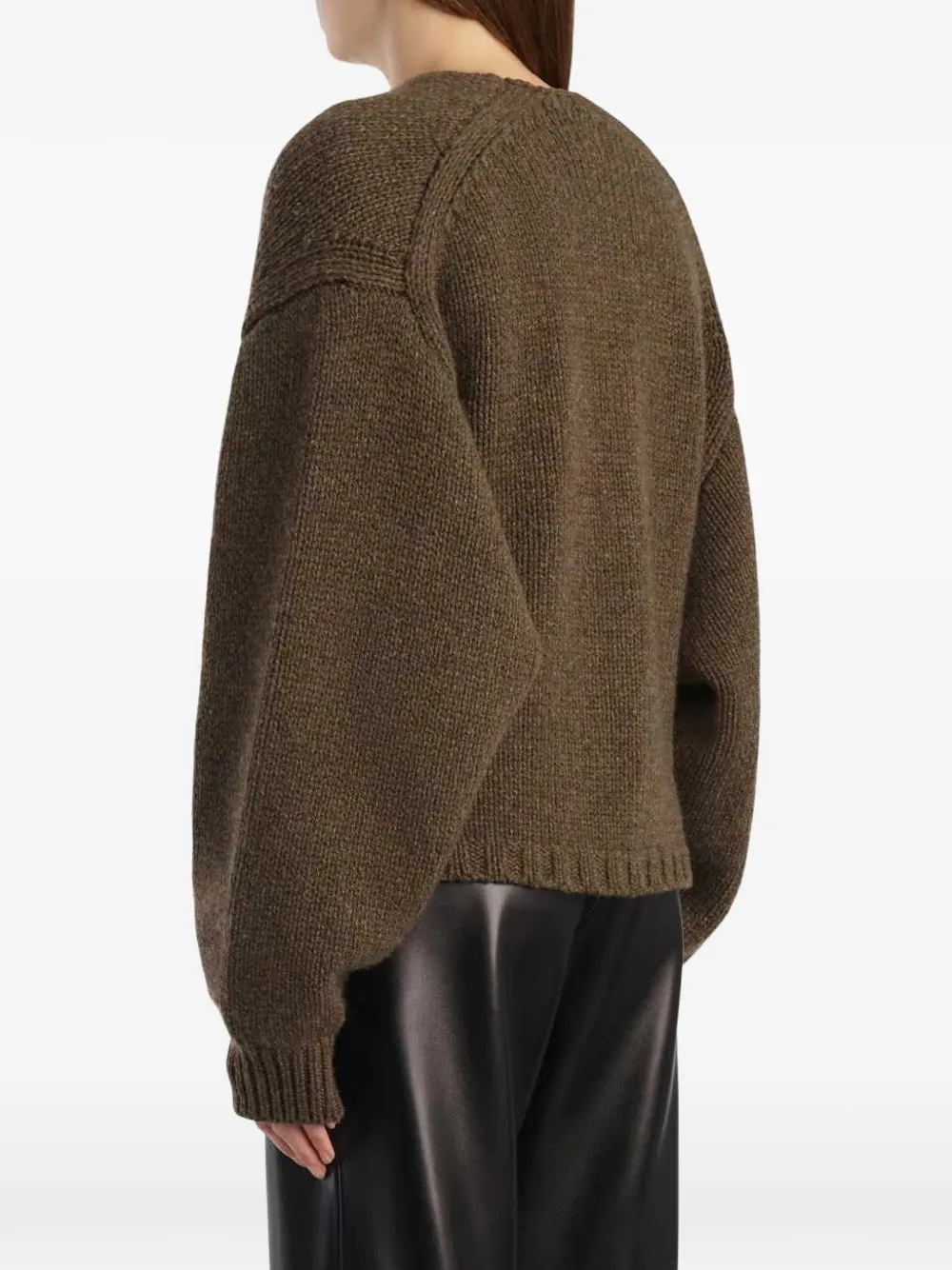 KHAITE Axel cardigan Groen