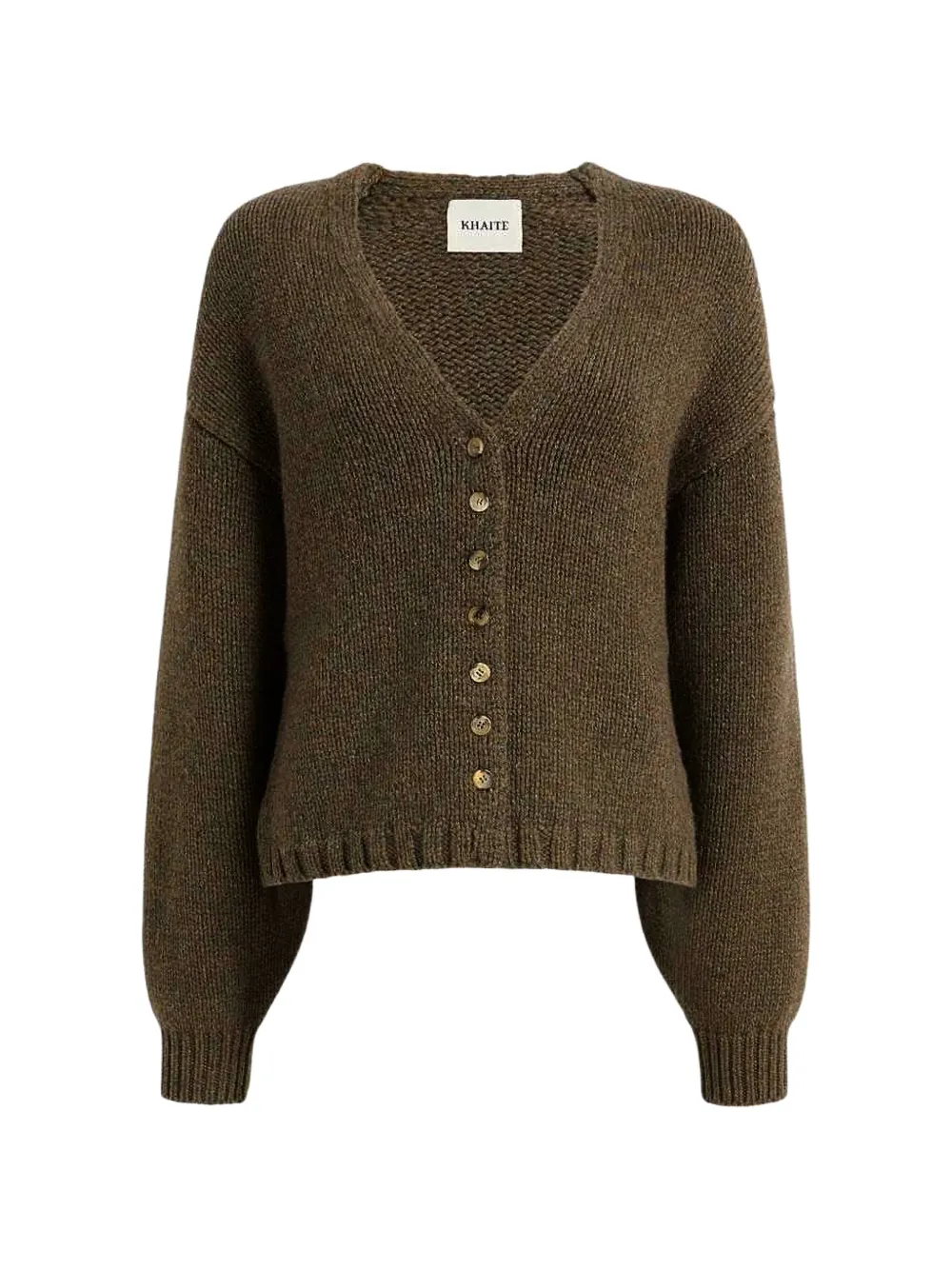 KHAITE Axel cardigan Groen