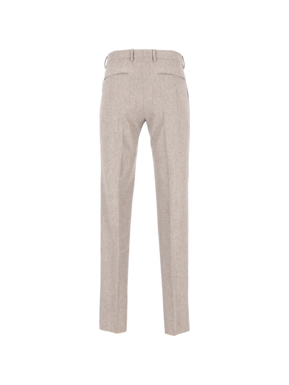 Tagliatore flannel tailored trousers Beige