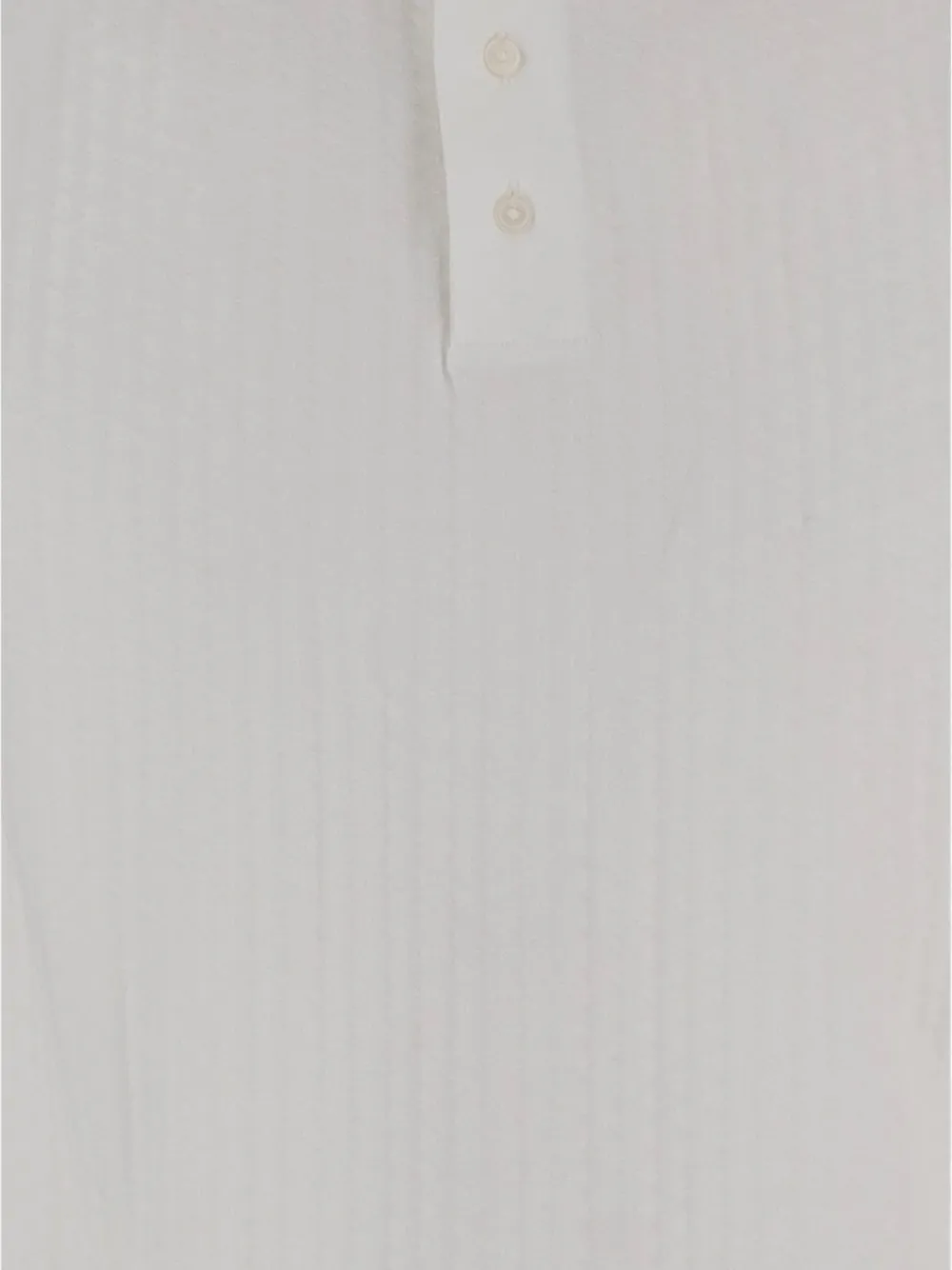 Emporio Armani Poloshirt met textuur Wit