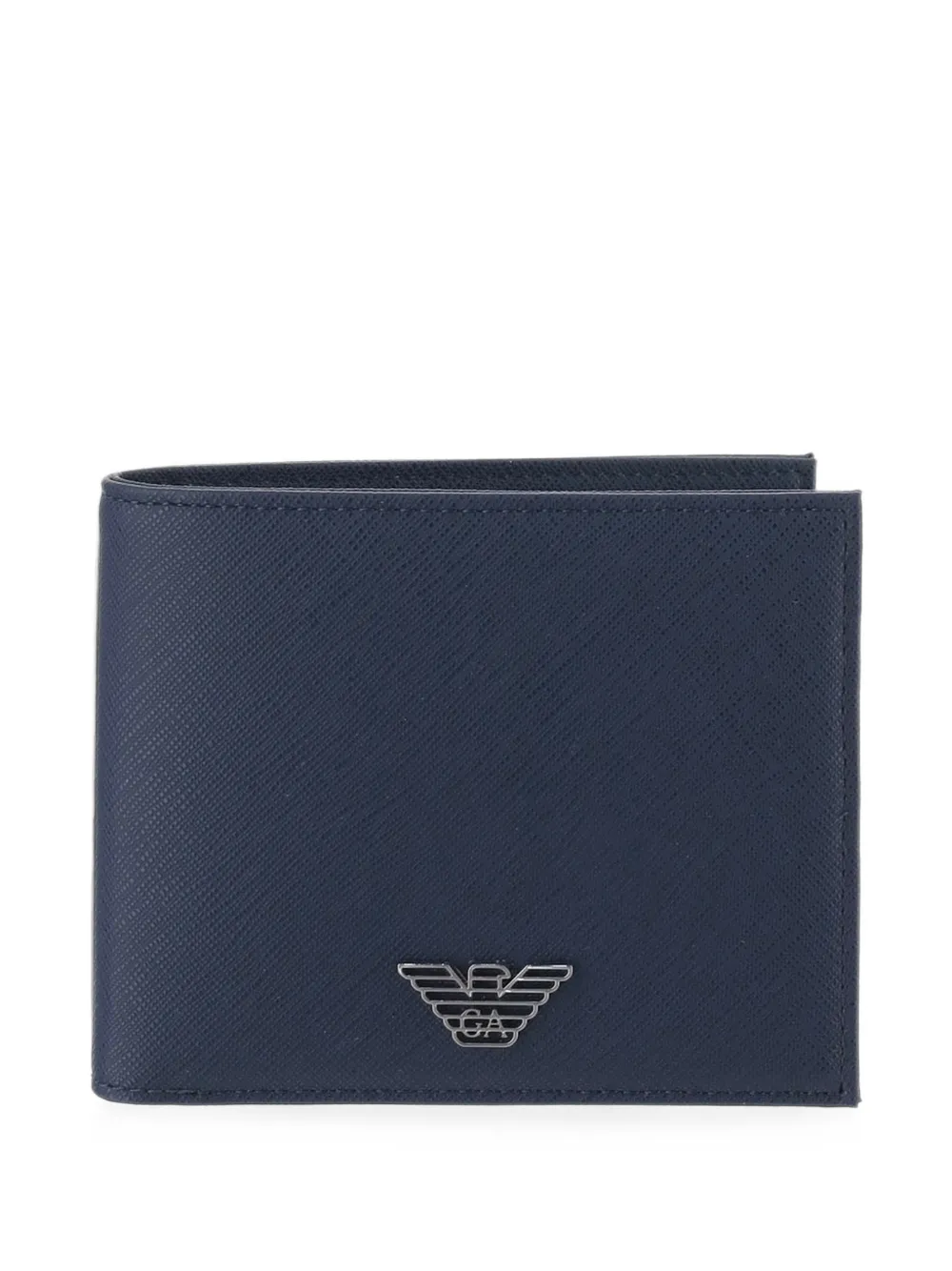 Emporio Armani logo-plaque bifold wallet