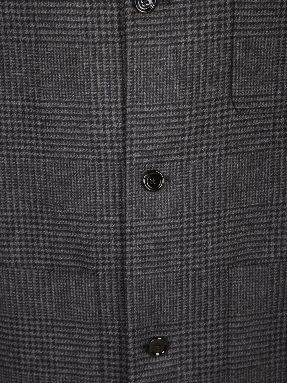 Lardini Geruit shirtjack met lange mouwen Grijs
