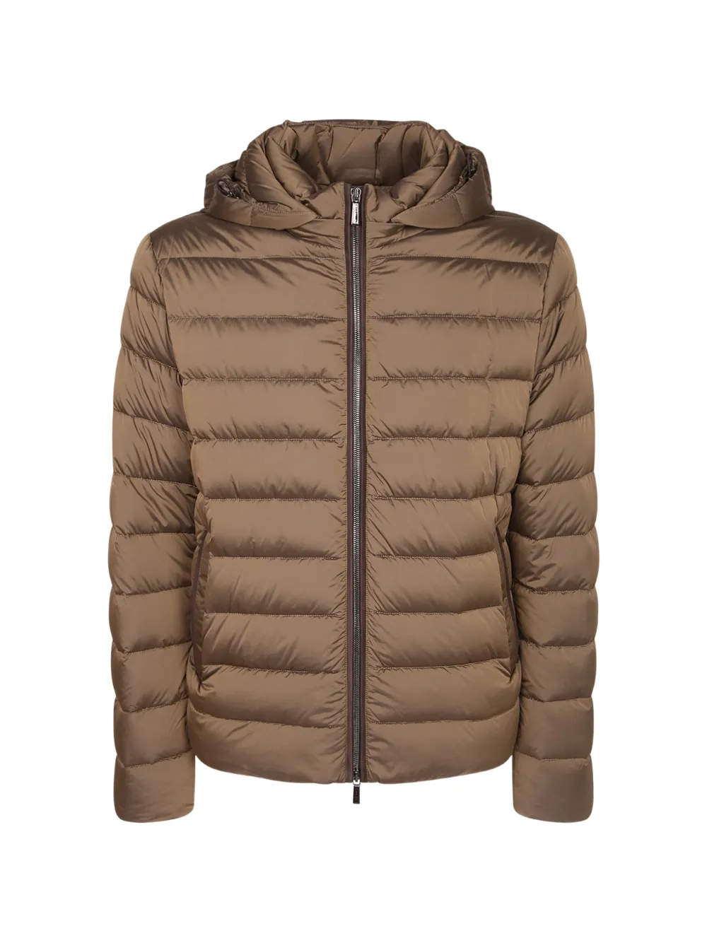 Moorer Eurico quilted hooded jacket