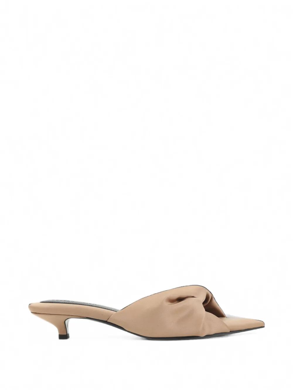 Carven knotted pointed-toe sandals - Tons neutres
