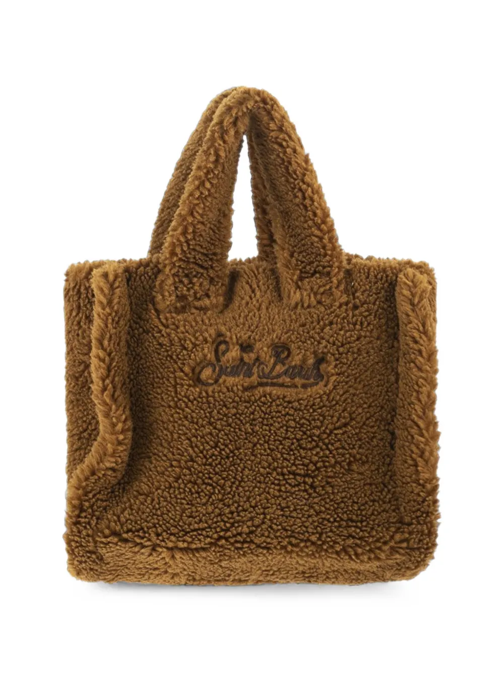MC2 Saint Barth Vanity Mini Teddy handbag Bruin