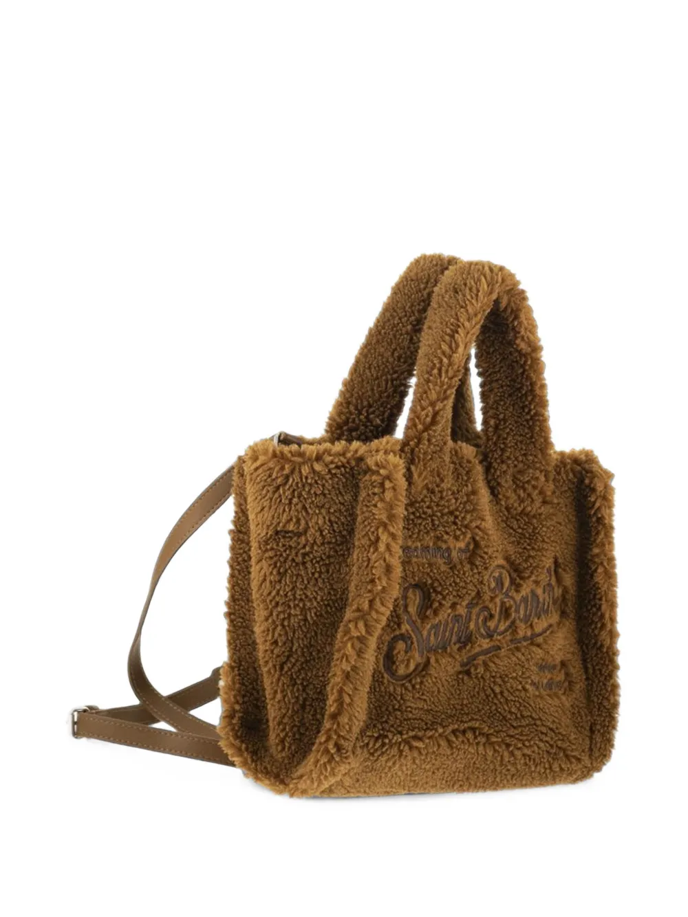 MC2 Saint Barth Vanity Mini Teddy handbag Bruin