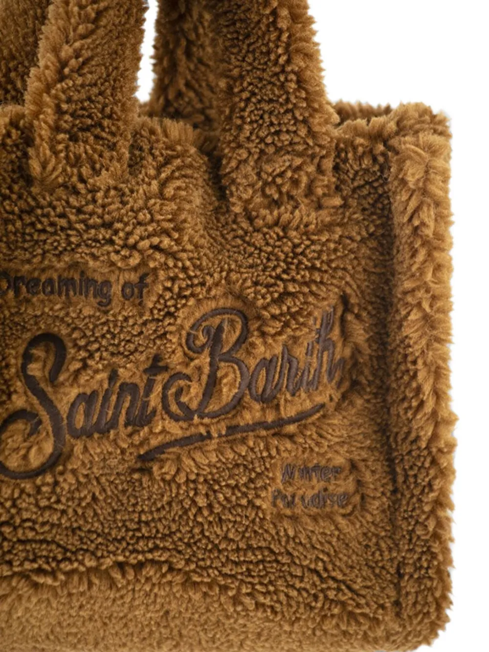 MC2 Saint Barth Vanity Mini Teddy handbag Bruin