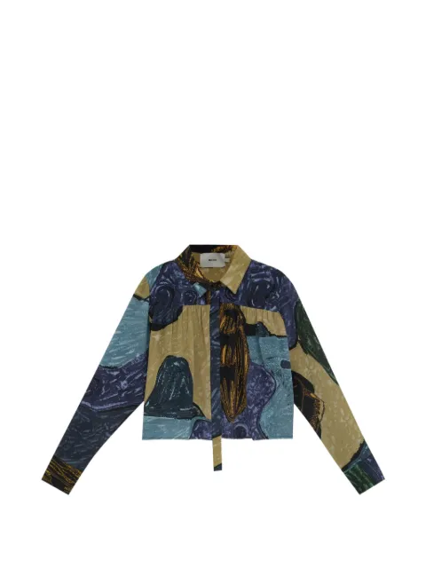 MISCI Brisa camisa estampa abstrata