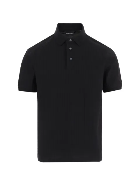 Emporio Armani Camisa polo texturizada