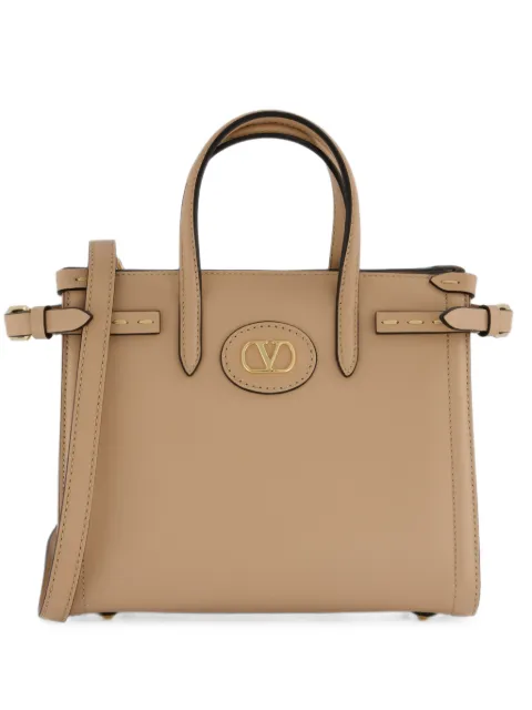 Valentino Garavani logo-plaque tote bag