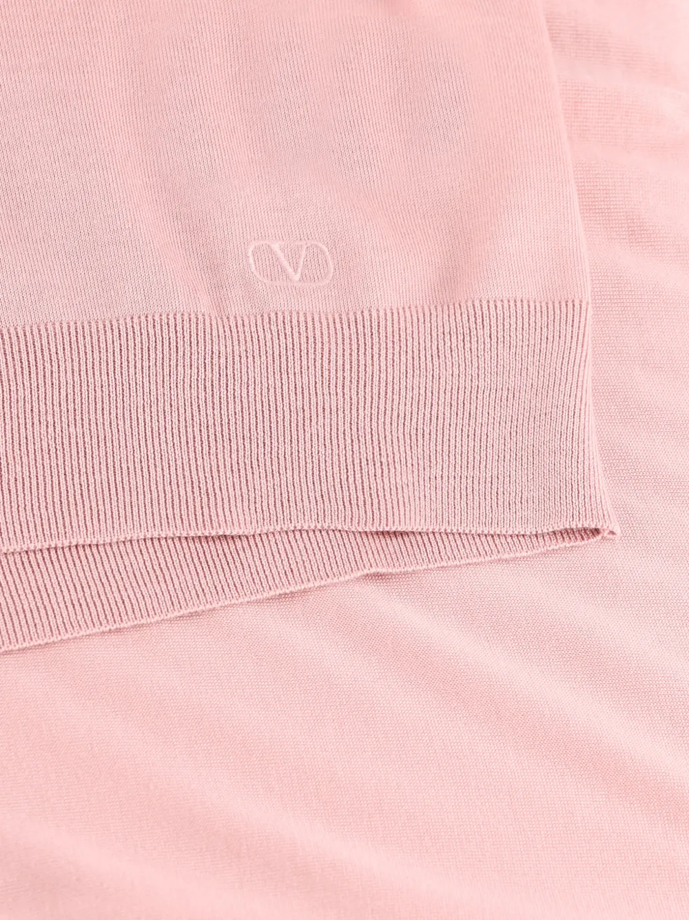 Valentino Garavani VLogo trui met strikdetail Roze