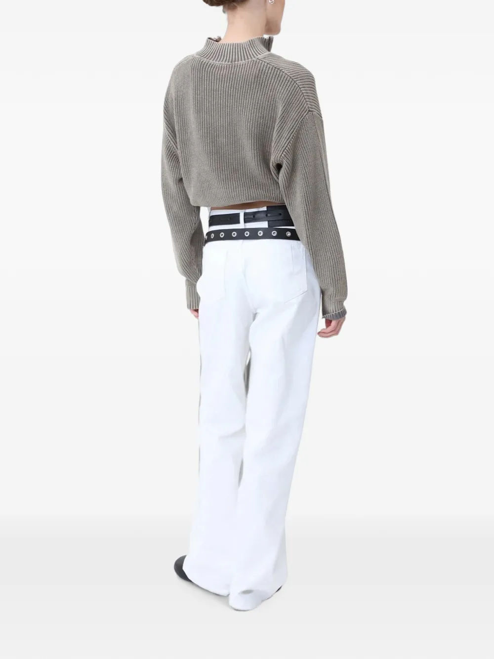 Won Hundred Bryn half-zip sweater Grijs