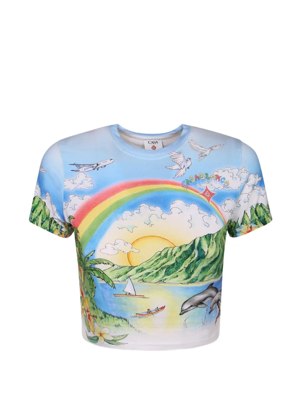 Casablanca Aloha graphic-print T-shirt