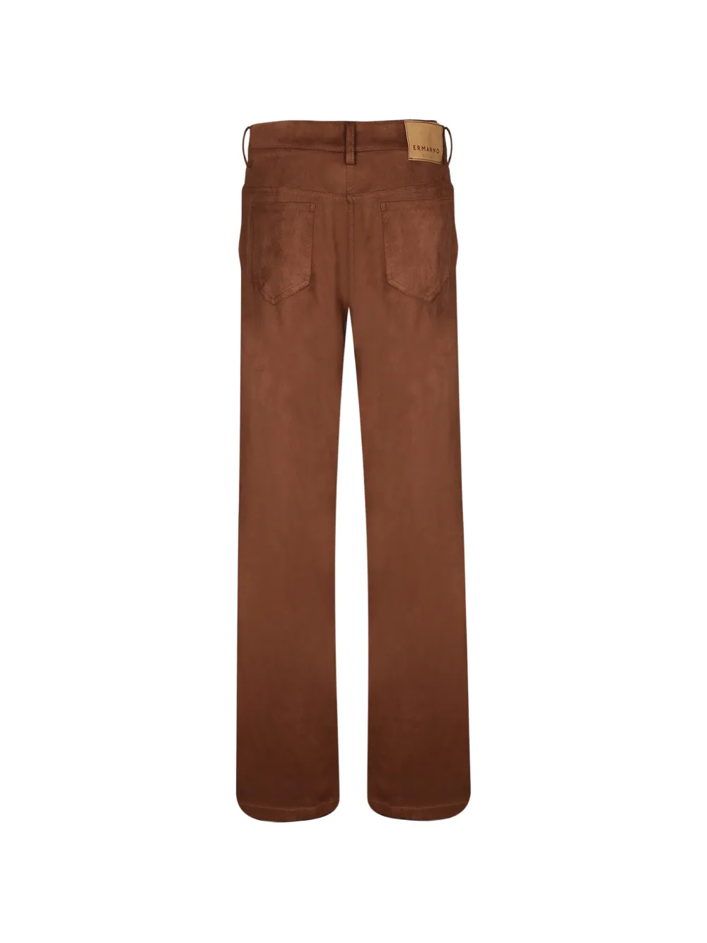 ERMANNO FIRENZE embroidered trousers Bruin